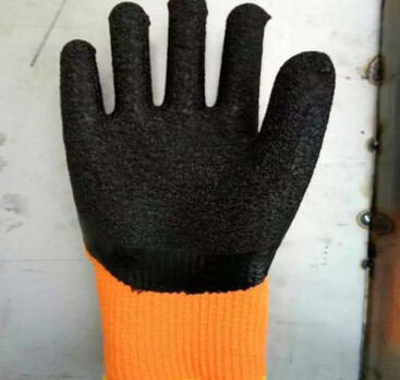 皺紋手套 手部防護(hù) 皺紋手套 半掛膠 防護(hù)耐磨