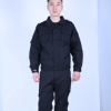 廠家供應(yīng)茂源黑色工作服套裝 保安作訓(xùn)特勤執(zhí)勤服 戶外拓展訓(xùn)練服