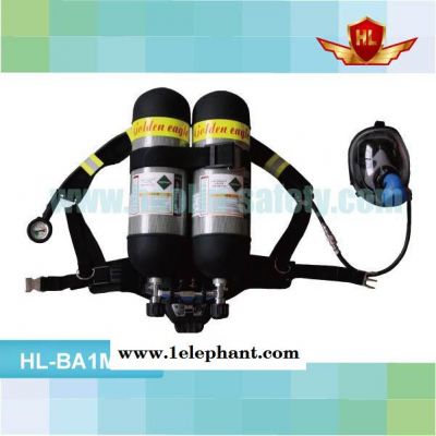 供應(yīng)正壓式空氣呼吸器，碳纖維氣瓶、供氣閥、全面罩