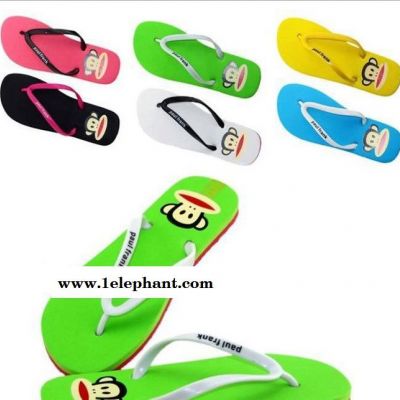 糖果色卡通拖鞋大口猴人字拖休閑簡(jiǎn)約夾腳涼拖防滑拖鞋代發(fā)103