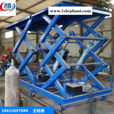 固定剪叉升降機(jī)高空作業(yè)貨梯汽車舉升機(jī)電動液壓升降機(jī)地坑式升降平臺