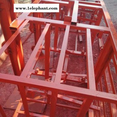 衡順直銷SS80/80型建筑工地提升物料用雙籠物料施工升降機 施工升降機廠家