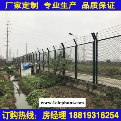 廣州機(jī)場金屬板網(wǎng) 佛山碼頭安全網(wǎng) 中山刺絲圍欄網(wǎng) 熱鍍鋅防撞欄