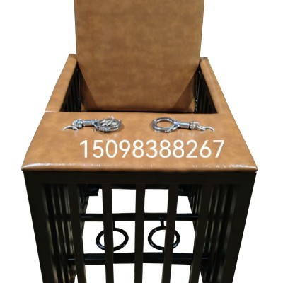 2025新款牢籠式審訊椅 U型鎖設(shè)計(jì)牢籠式審訊椅