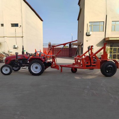 大型四輪牽引機 可選裝四滾筒 704 線纜施工