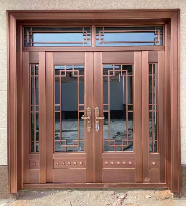 河北別墅銅門，滄州銅門生產(chǎn)安裝，任丘銅門生產(chǎn)廠家安裝